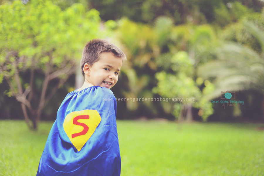 childhood superhero session